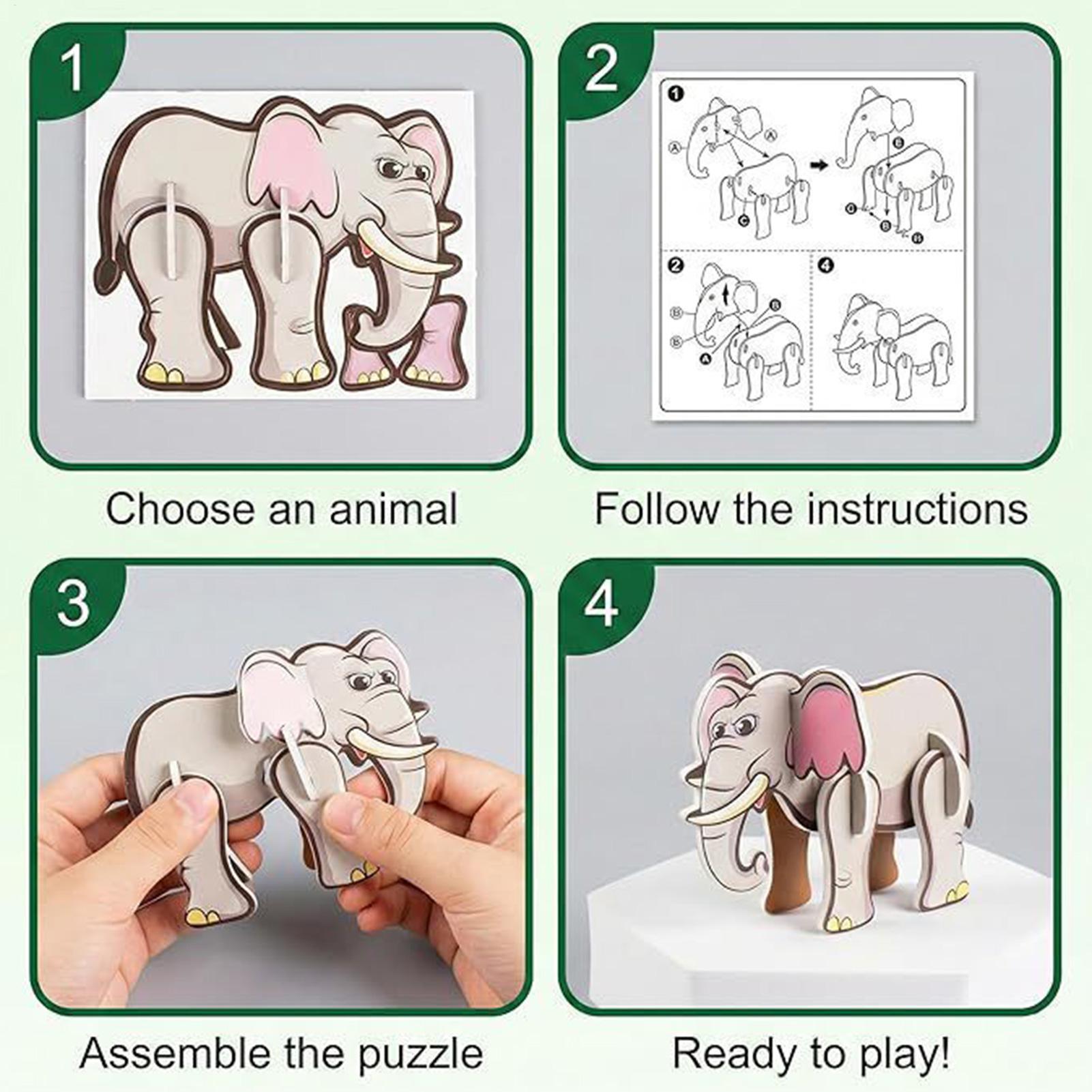 Kids Early Education - 3D Cartoon Puzzles For Kids 7
