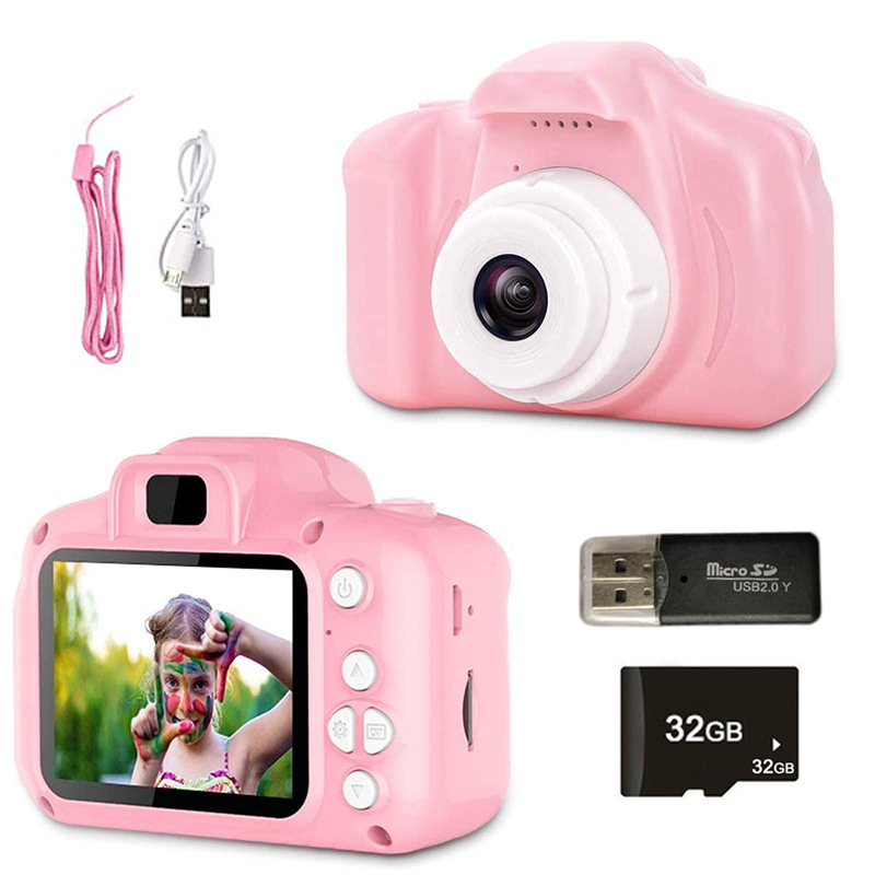 Kids Education Video - Children's Camera 1080P HD Screen Camera