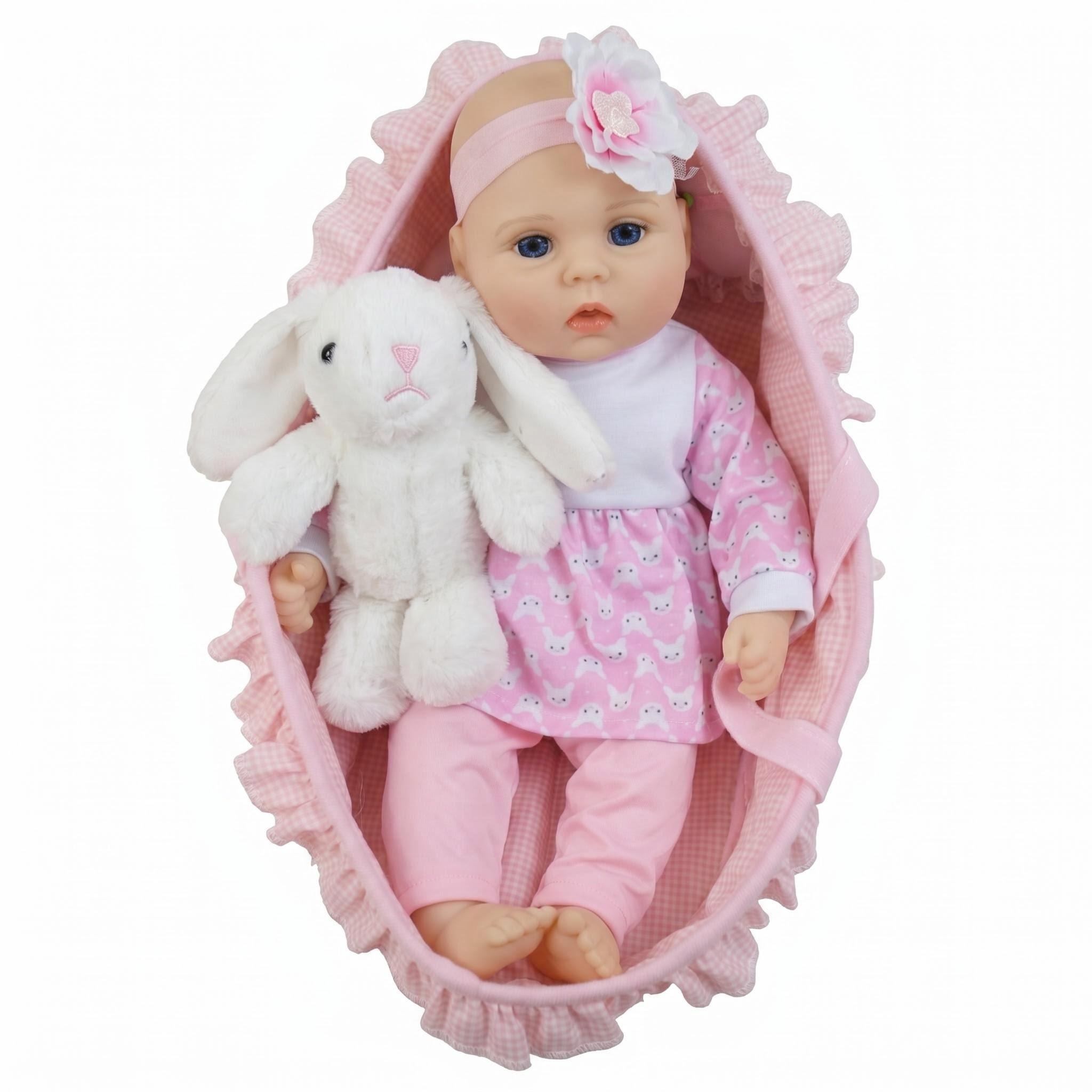 18inch Plush Baby Doll Joyful  - Kids Joy Education ulasan dan harga