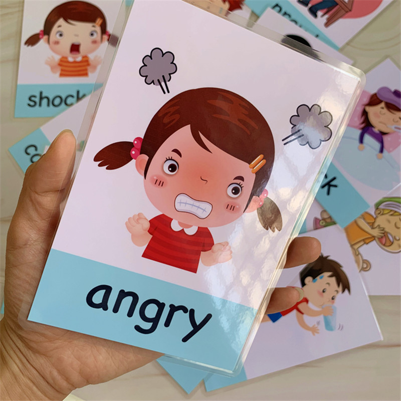 14pcs Montessori Baby English  - Kids Education Card ulasan dan harga