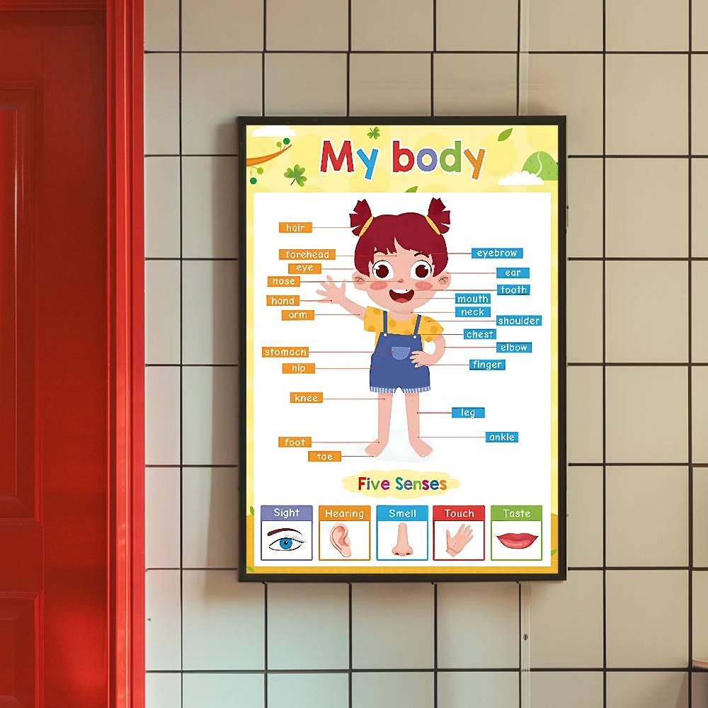 Colorful Toddler Educational C - Kids Education Charts ulasan dan harga