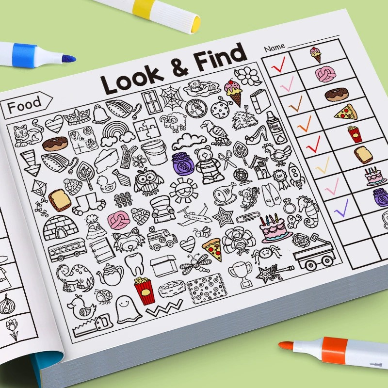 Look And Find Coloring Book fo - Kids Early Education ulasan dan harga
