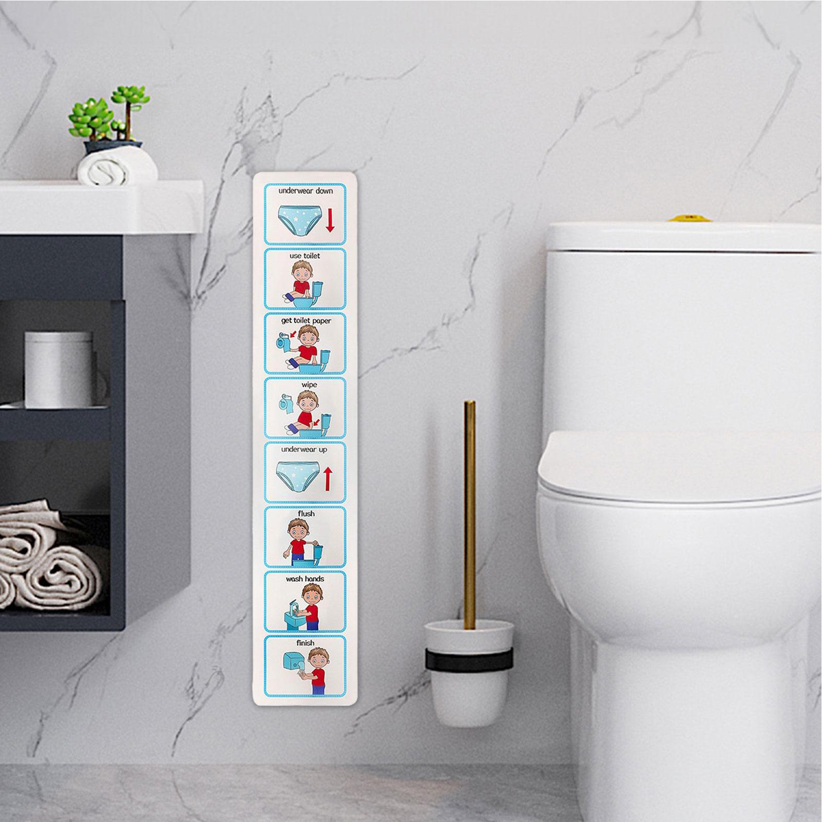 Toilet Training Chart Life Ski - Kids Education Charts ulasan dan harga