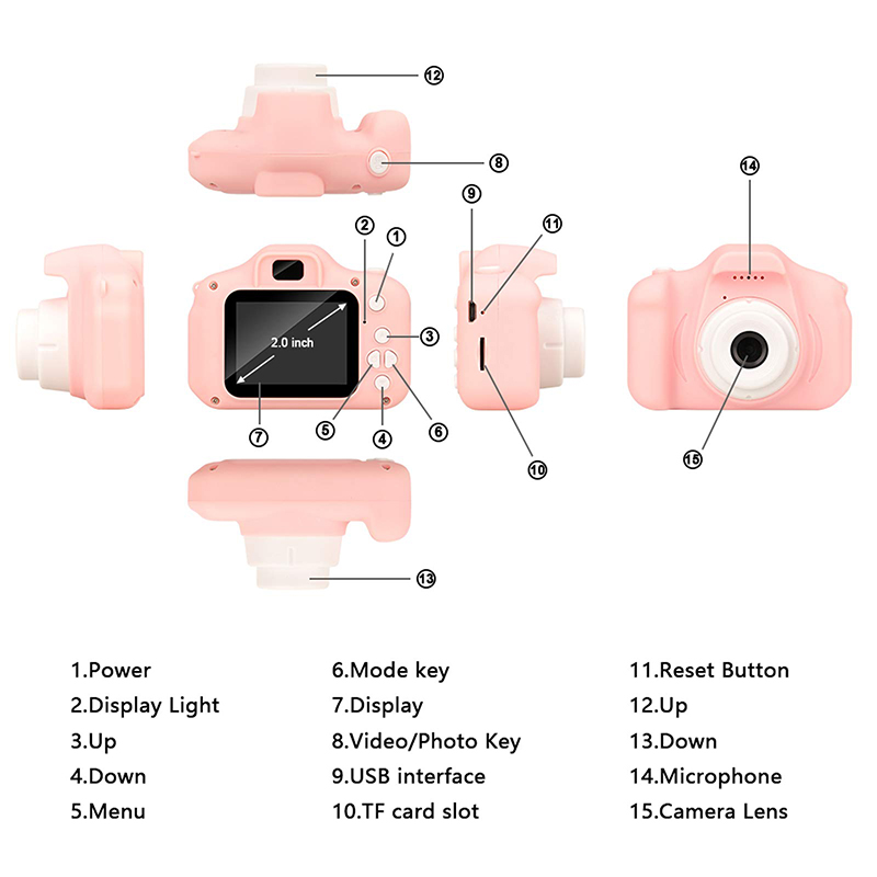 Kids Camera Toys Mini HD Digit - Kids Education Video ulasan dan harga