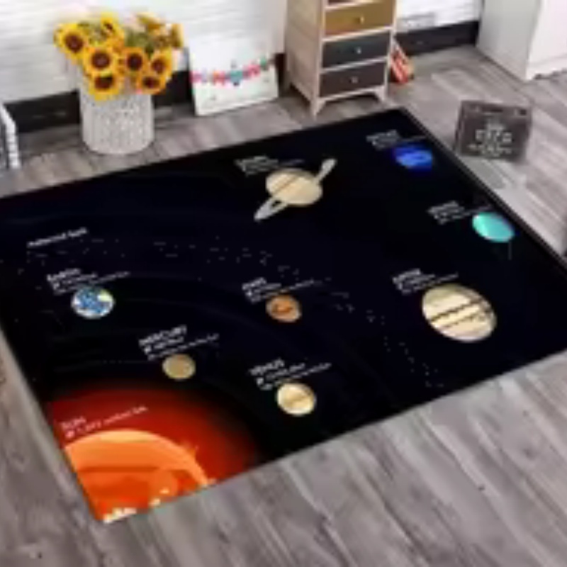 Black Background Solar System  - Kids Education Background ulasan dan harga