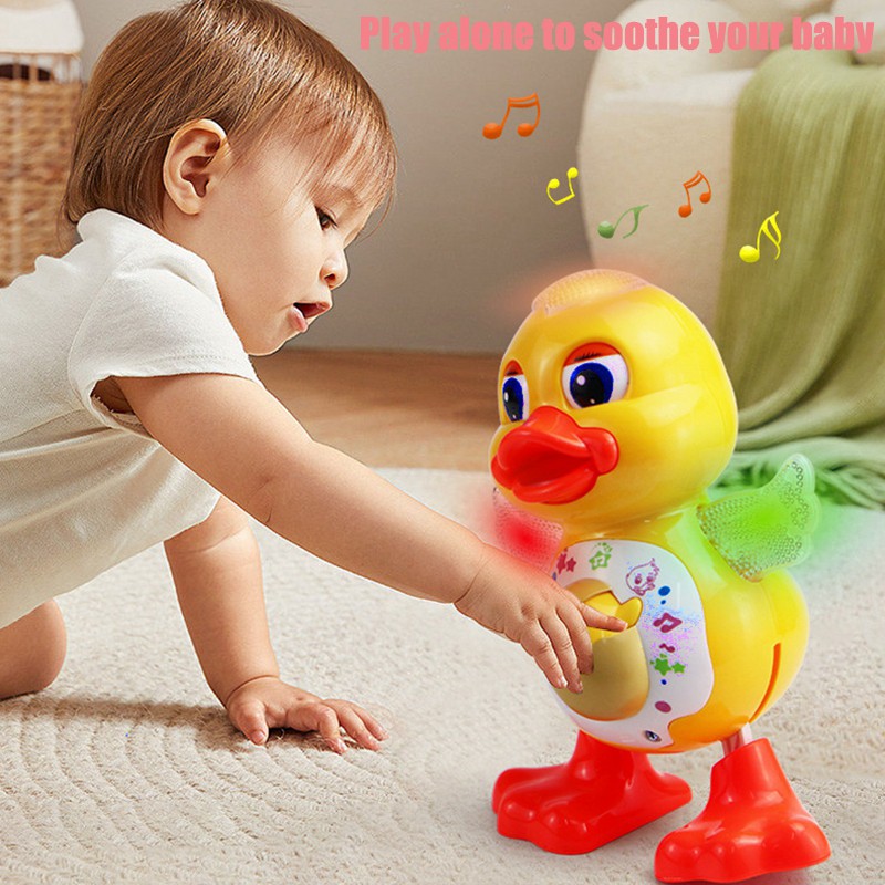 Electric Dancing Duck Toy Inte - Kids Education Music ulasan dan harga