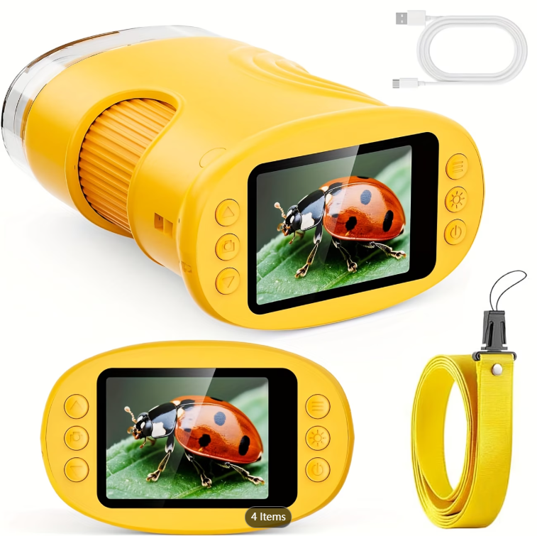 1000X Pocket Microscope for Ki - Kids Education Video ulasan dan harga