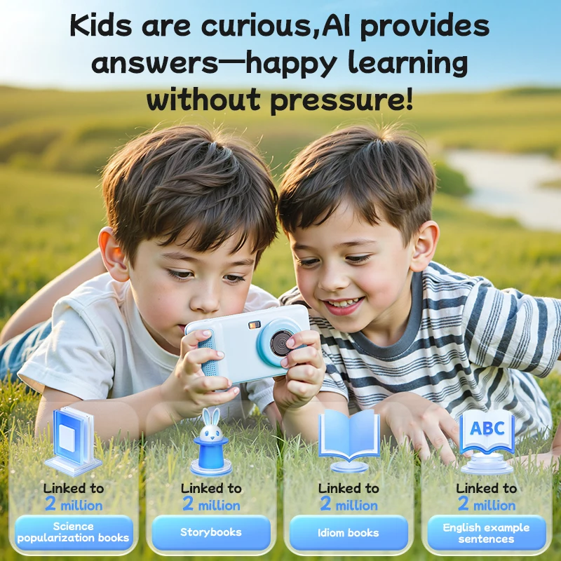2026 New Kids Mini AI Smart Ph - Kids Education Video ulasan dan harga