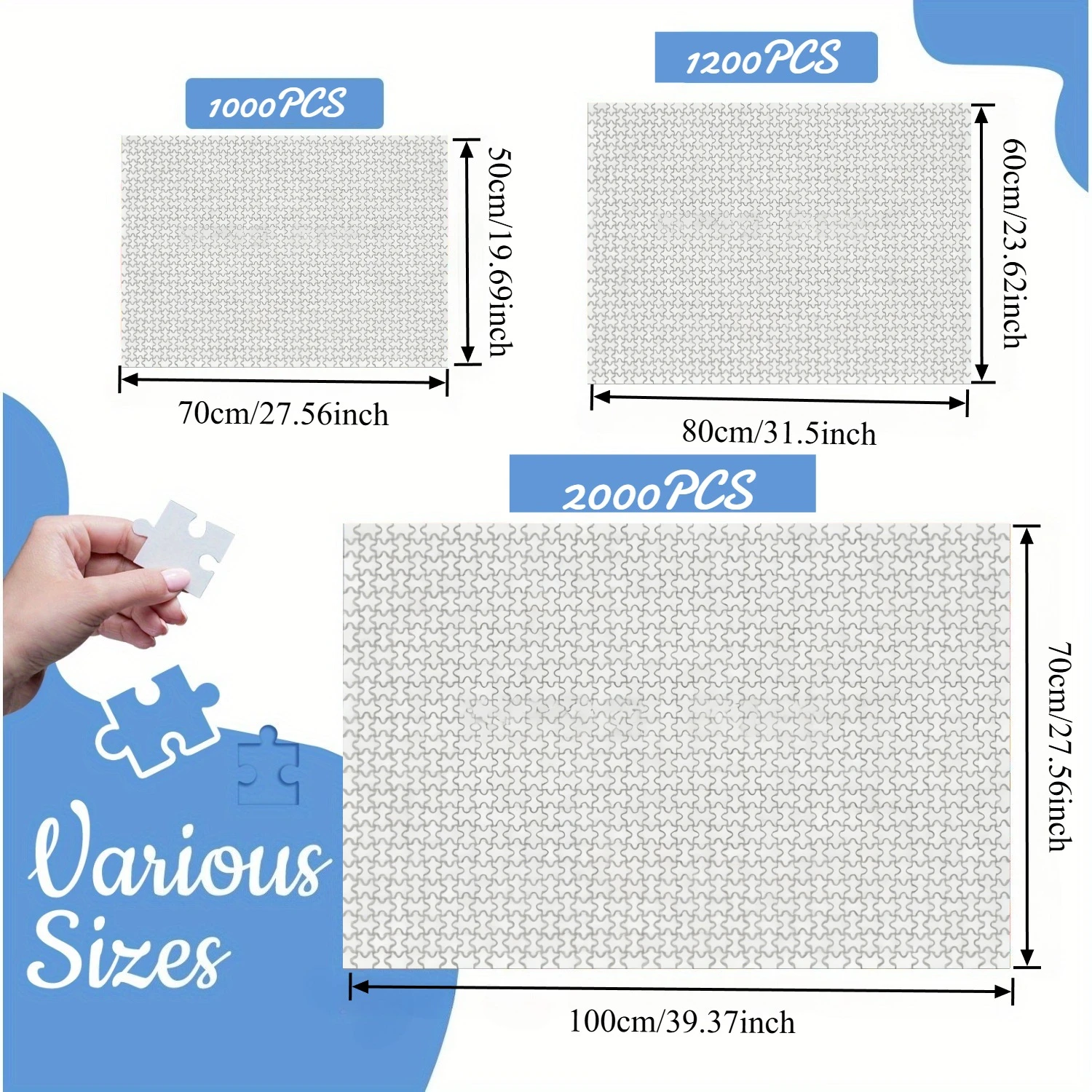 500/1000/1200/2000 Pieces Jigs - Game Educational For Kids Free ulasan dan harga
