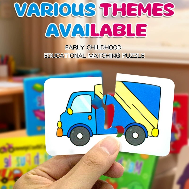 32pcs Matching Card Puzzle Toy - Kids Education Card ulasan dan harga