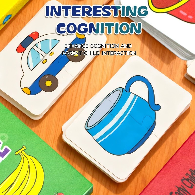 32pcs Matching Card Puzzle Toy - Kids Education Card ulasan dan harga
