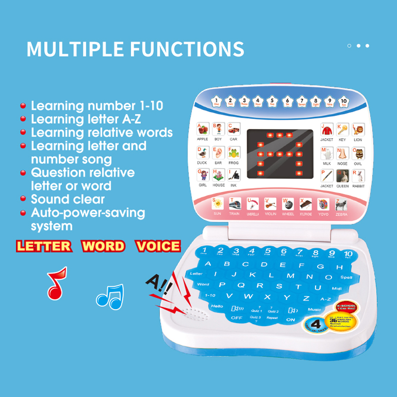 English Learning Machine Lapto - Kids Educational Computer ulasan dan harga