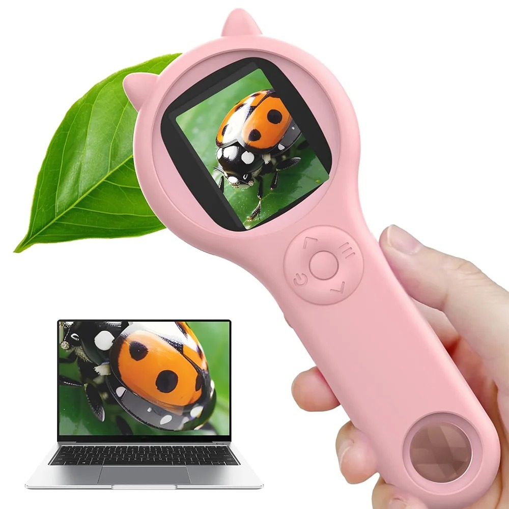Kids Microscope Portable Handh - Kids Education Video ulasan dan harga